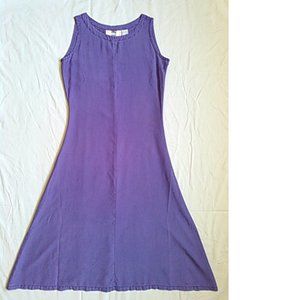 Silk UOMO Sabrina Neckline Silk Dress, Purple, S